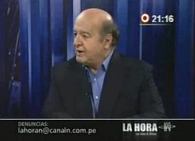 Hernando de Soto on Jaime de Althaus's program