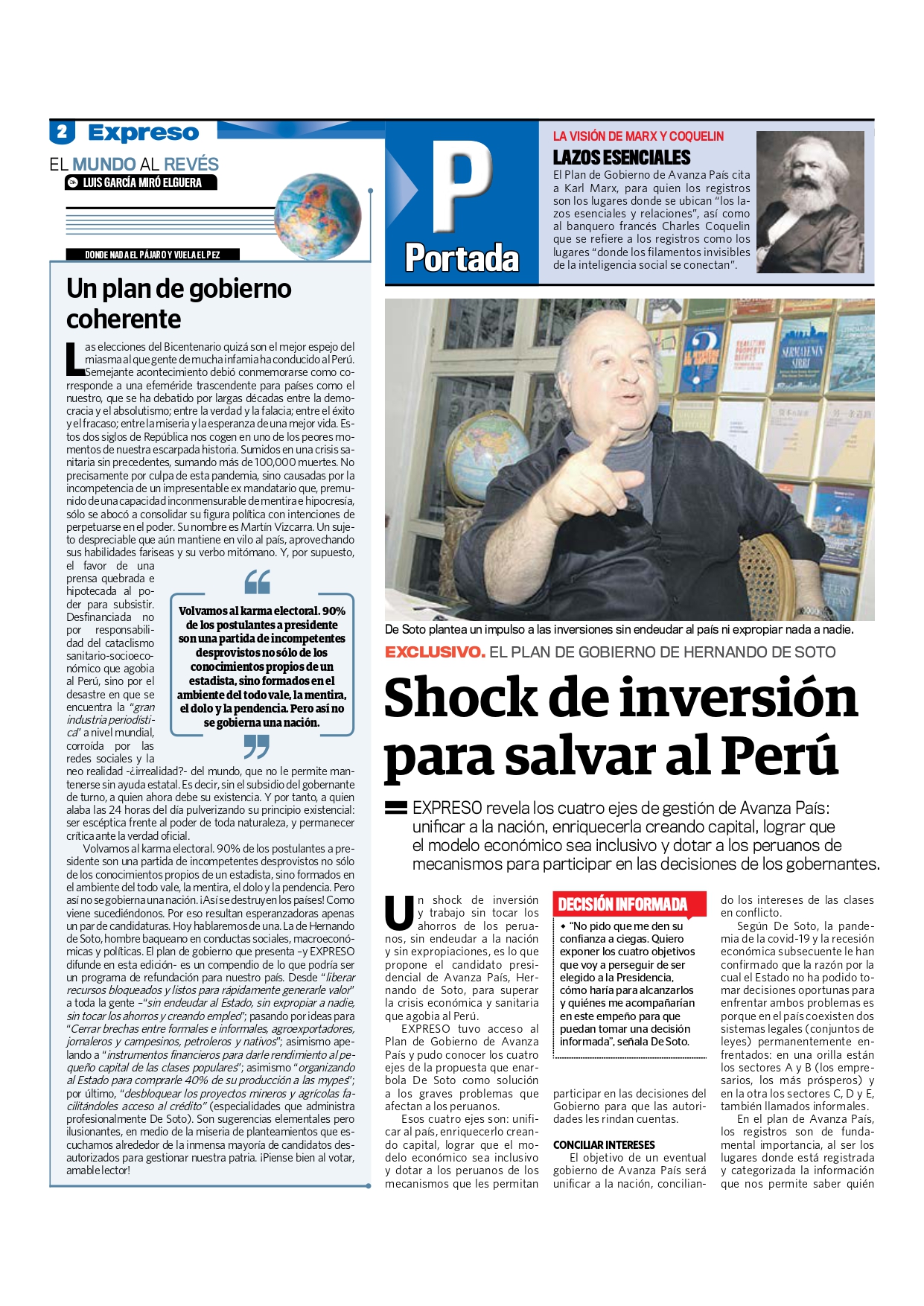2021 02 11 EXPRESO Shock de inversión para salvar al Perú page 0001
